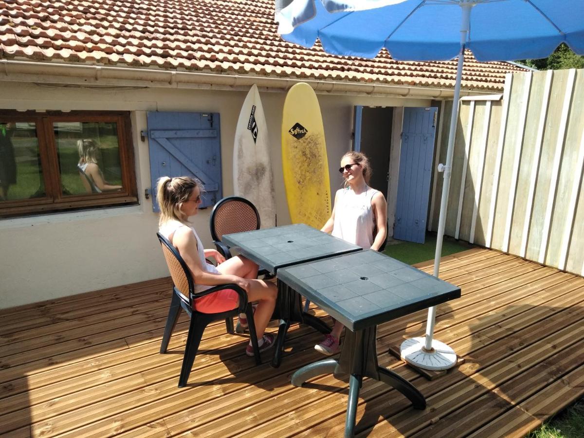 Zenzela Surf House Hotel Naujac-sur-Mer Kültér fotó
