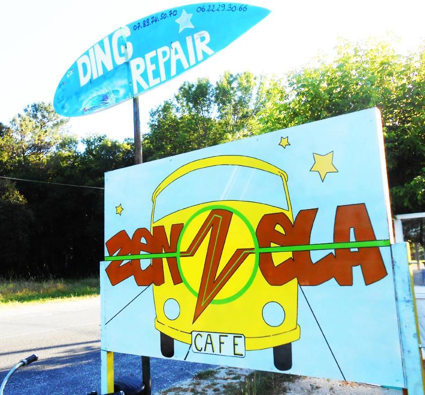Zenzela Surf House Hotel Naujac-sur-Mer Kültér fotó