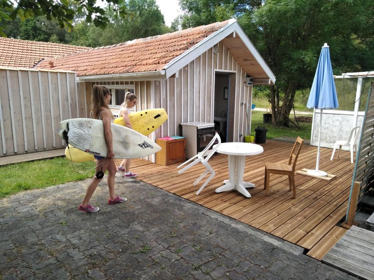 Zenzela Surf House Hotel Naujac-sur-Mer Kültér fotó
